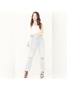 Rolla’s Original High Rise Straight Jeans